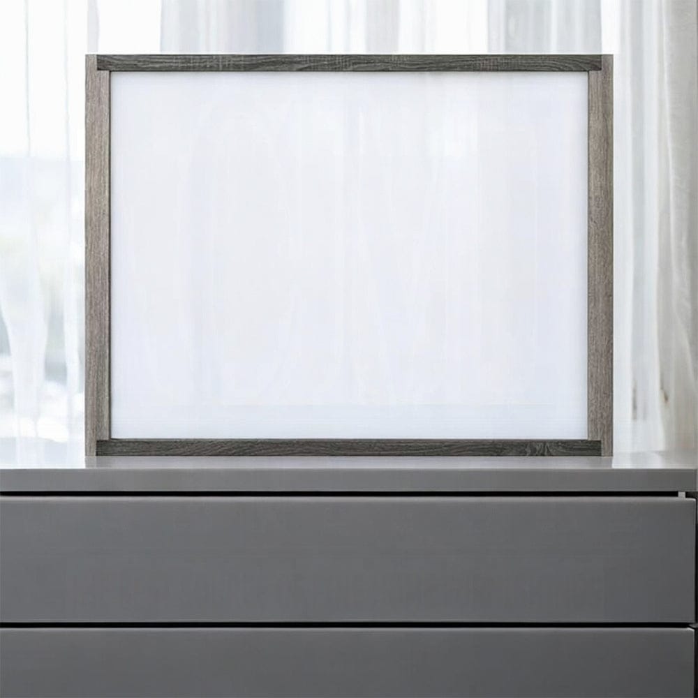 ACME Furniture - Jehoram Mirror - Gray Finish - BD02724 view 2