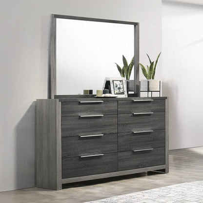 ACME Furniture - Jehoram Mirror - Gray Finish - BD02724 view 4