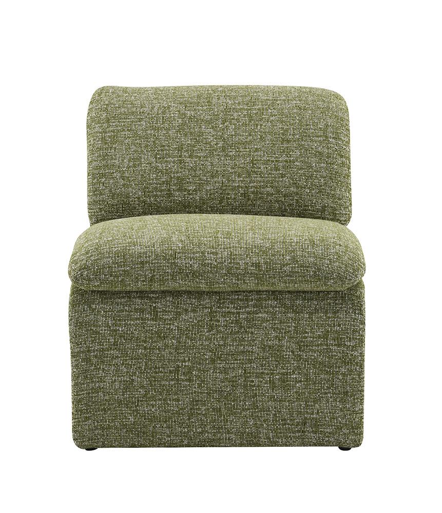 ACME Furniture - Karlen Accent Chair - Green Boucle - AC04553 veiw 2