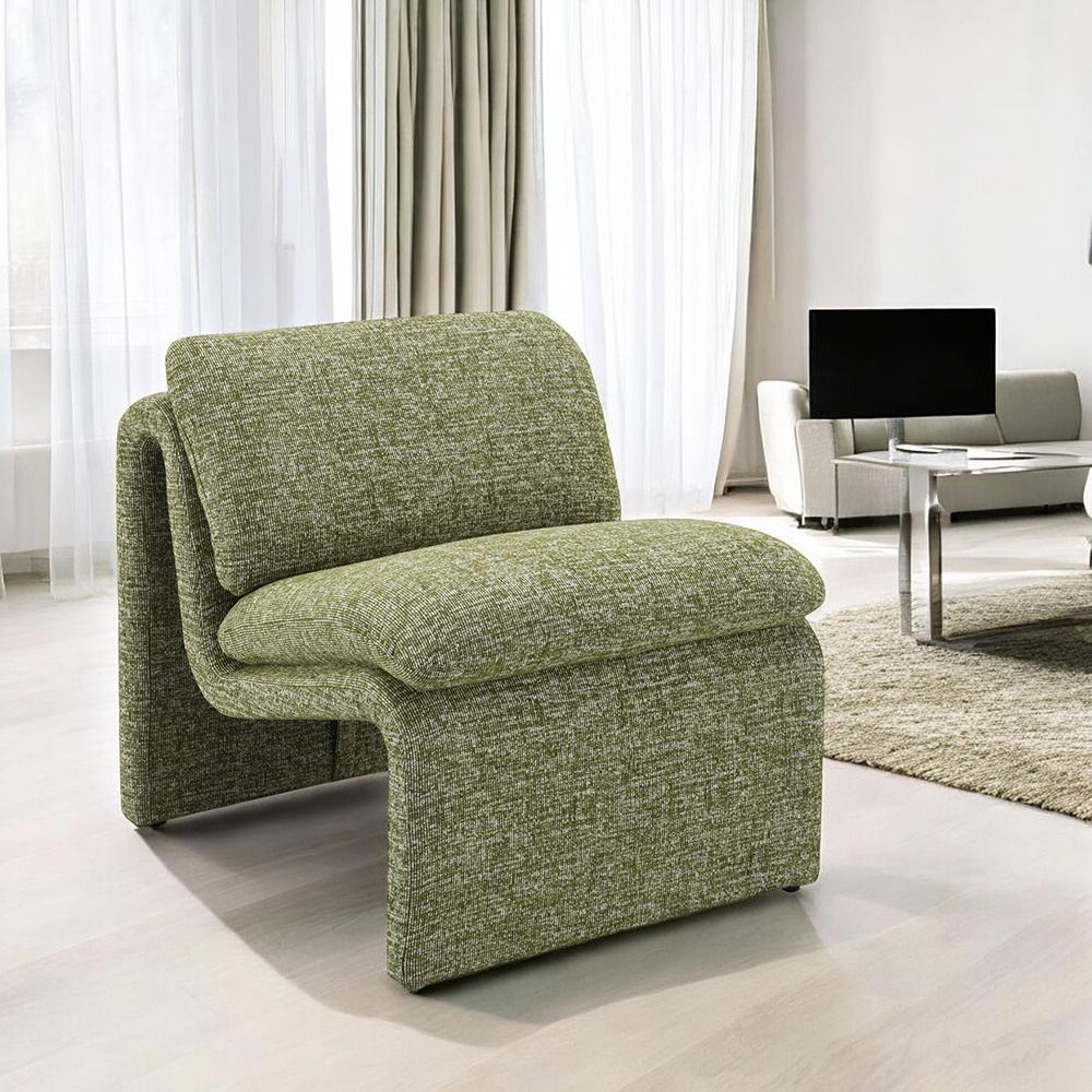 ACME Furniture - Karlen Accent Chair - Green Boucle - AC04553 veiw 5