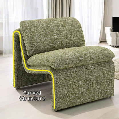 ACME Furniture - Karlen Accent Chair - Green Boucle - AC04553 veiw 6