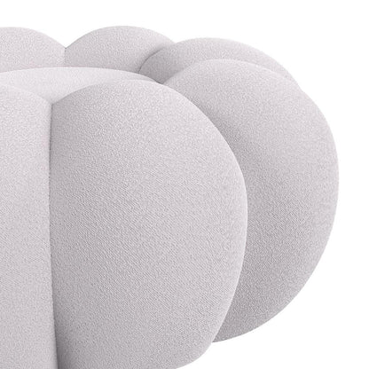 Picket House Furnishings - Pumpkin Swivel Chair and Ottoman in Grey - Y-13930-3-CHOT veiw 5