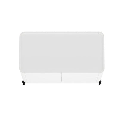 Manhattan Comfort - Abbey Accent Cabinet with 2 Adjustable Shelves in White - AF004-WH veiw 4