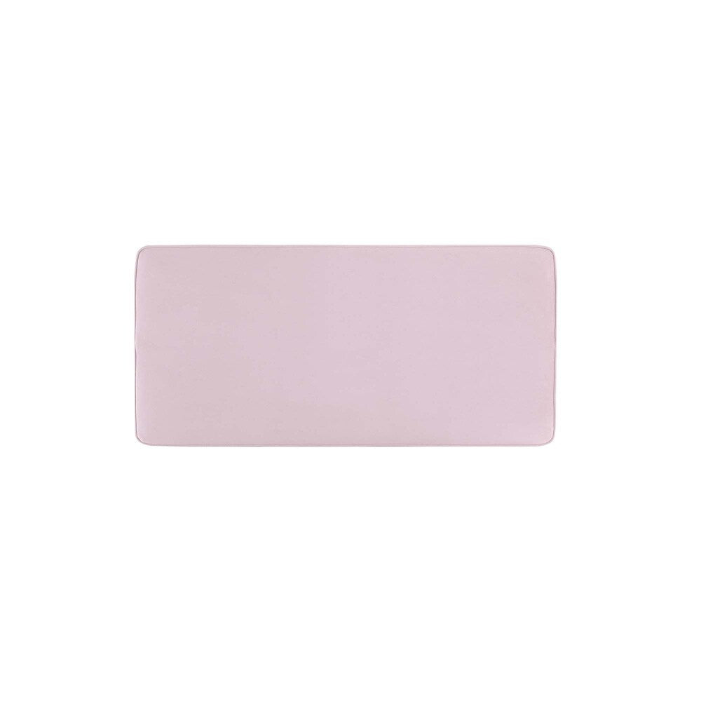 Manhattan Comfort - Abigail 42W Velvet Bench with Solid Wood Legs in Pink - OT005-PK veiw 6
