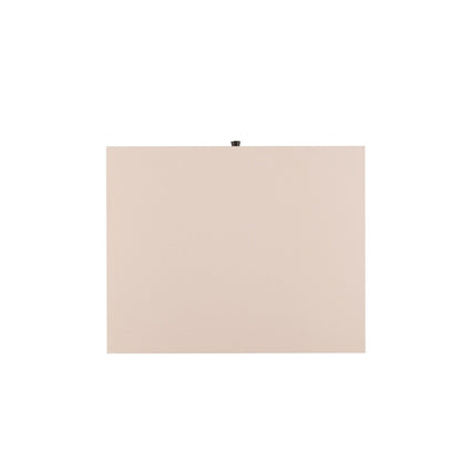 Manhattan Comfort - Amara Nightstand with 1 Full Extension Drawers in Pale Rose and White - NS006-PK veiw 6