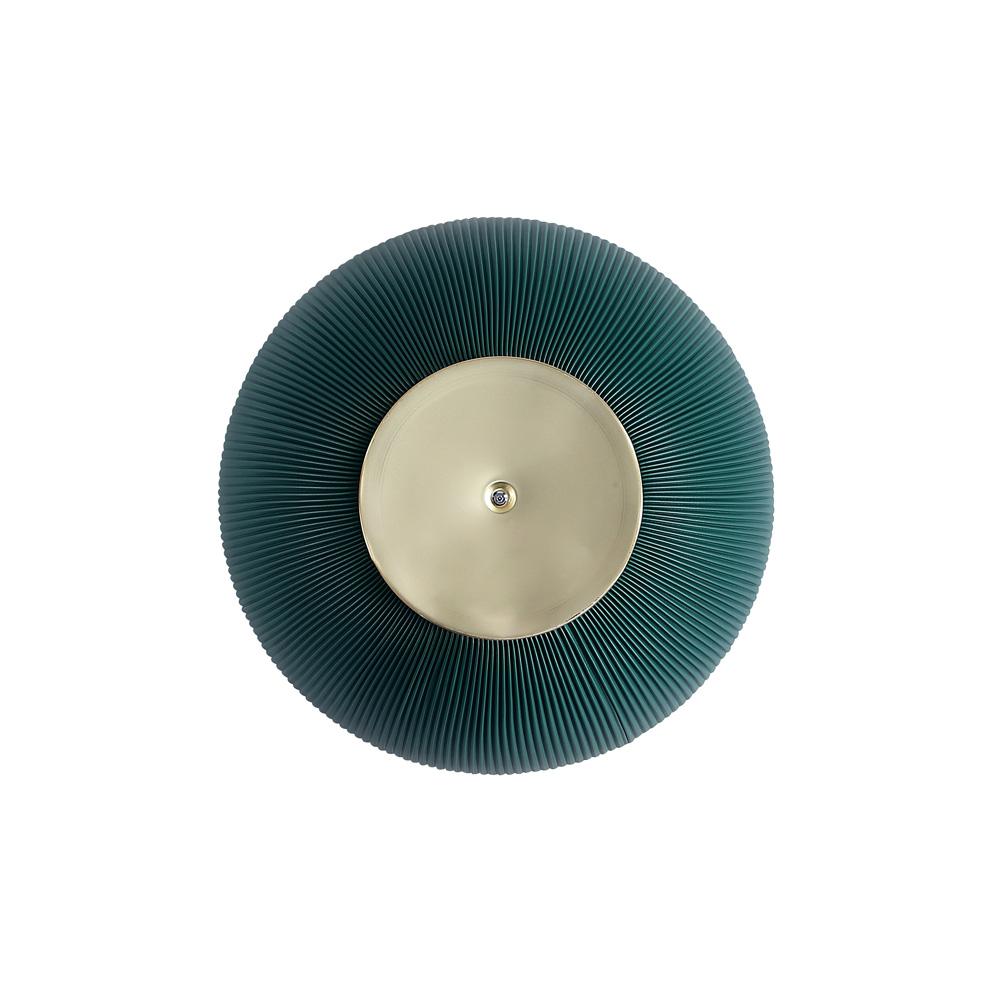 Manhattan Comfort - Anderson Leatherette Coffee Table with Stainless Steel Legs in Green - CT012-GR veiw 6