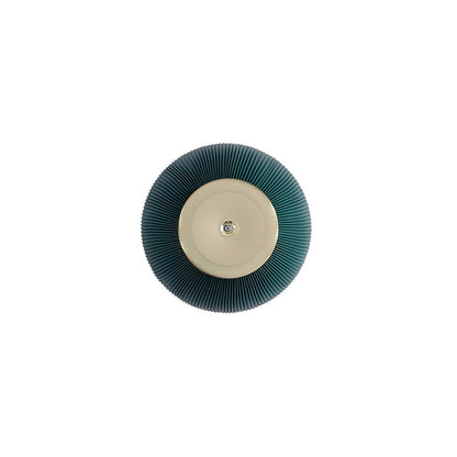 Manhattan Comfort - Anderson Leatherette End Table with Stainless Steel Legs in Green - ET005-GR veiw 6