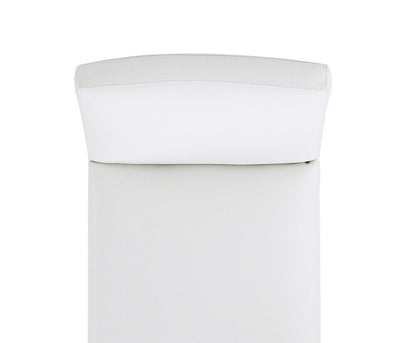 Manhattan Comfort - Anna Square Faux Leather Dining Chair with Plastic Legs in Cream - DC058-CR veiw 8