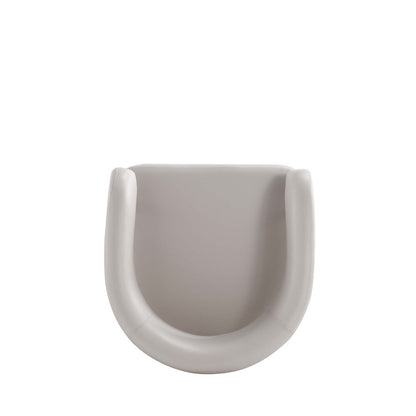 Manhattan Comfort - Augusta Leatherette Barstool with Metal Legs in Light Grey - Set of 2 - 2-BS021-LG veiw 6