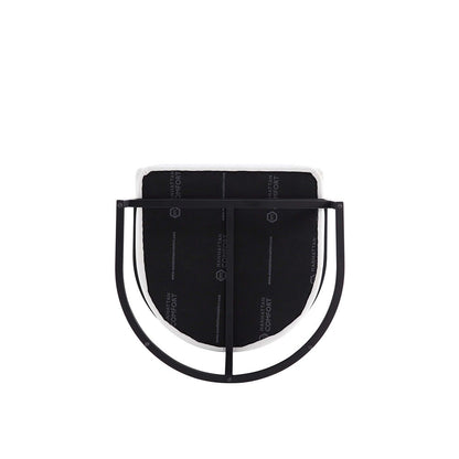 Manhattan Comfort - Augusta Leatherette Barstool with Metal Legs in White - BS021-WH veiw 9