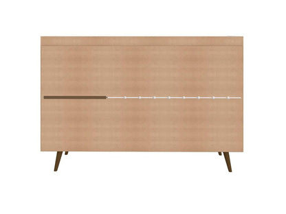 Manhattan Comfort - Bradley Buffet Stand/ Sideboard with 4 Fixed Shelves in Off White - 230BMC1 veiw 6
