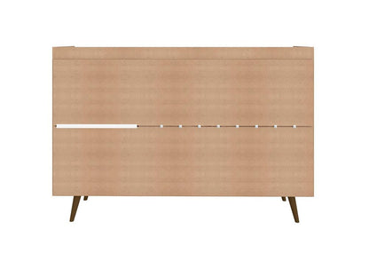 Manhattan Comfort - Bradley Buffet Stand/ Sideboard with 4 Fixed Shelves in Rustic Brown - 230BMC9 veiw 5