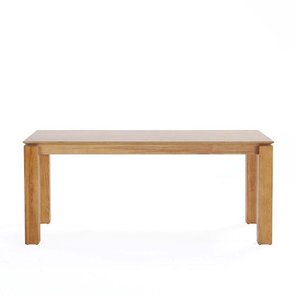 Manhattan Comfort - 7-Piece Colbert and Rockaway Woven Polycotton Dining with Dining Chair - American Ash WoodDining Table - American Solid Ash Wood Legs in Nature and OatmealNature - 6-DT02DCCA02-OM veiw 6