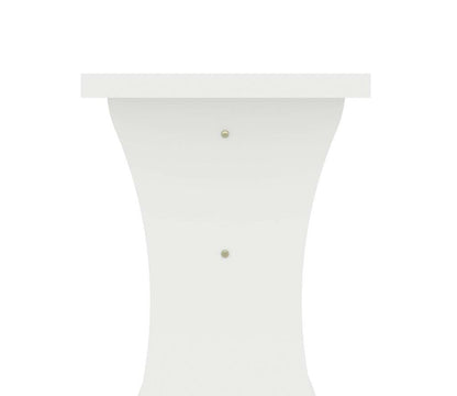 Manhattan Comfort - Coney Dining Bench with MDF Legs in White - Set of 2 - 184GMC1 veiw 7