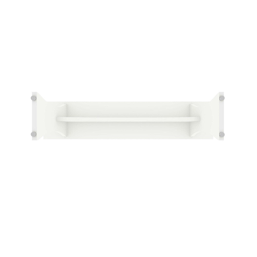 Manhattan Comfort - 3-Piece Coney Dining Set with MDF Legs in White - 186GMC1 veiw 5