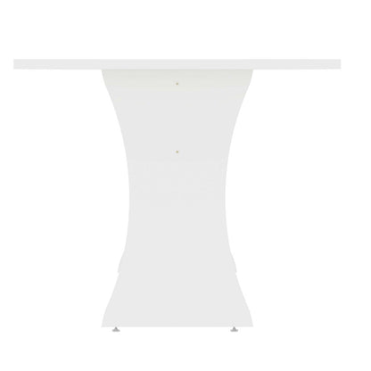 Manhattan Comfort - Coney Dining Table with MDF Legs in White - 187GMC1 veiw 3
