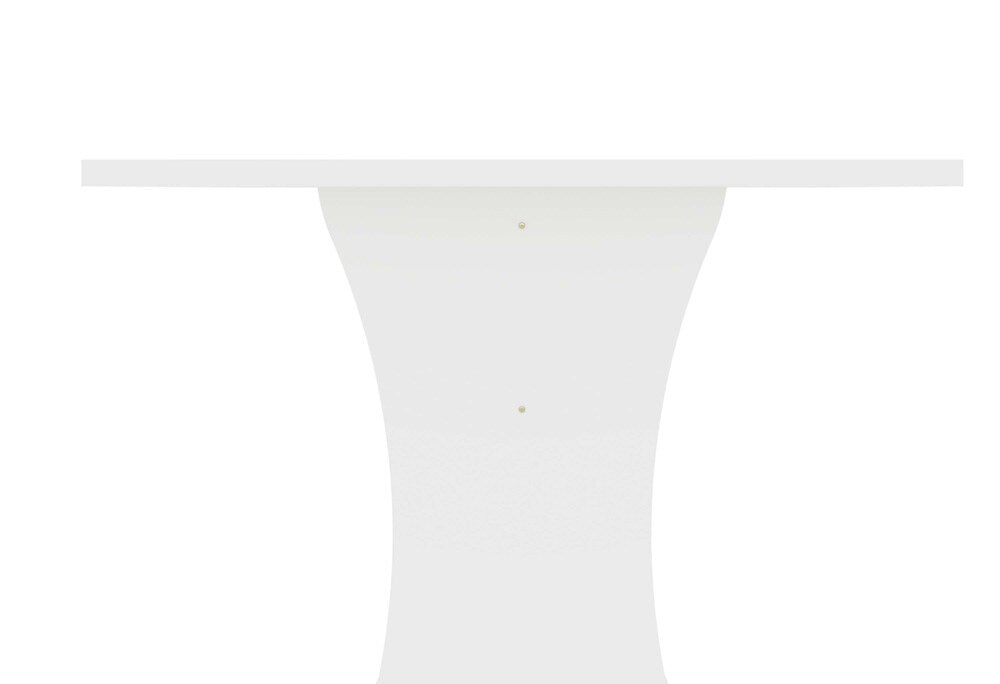 Manhattan Comfort - Coney Dining Table with MDF Legs in White - 187GMC1 veiw 6