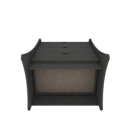 Manhattan Comfort - Coney Dresser with 3 Drawers in Grey - 182GMC9 veiw 4