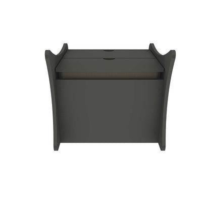 Manhattan Comfort - 2-Piece Coney Dresser and Nightstand with 5 - Drawers in Grey - 185GMC9 veiw 7