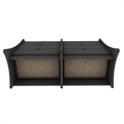 Manhattan Comfort - Coney Dresser with 6 Drawers in Grey - Set of 2 - 2-182GMC9 veiw 5