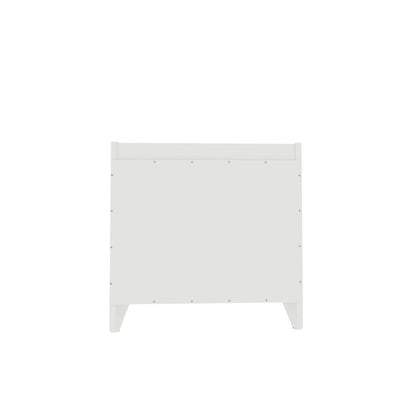 Manhattan Comfort - Coney Nightstand with 2 Drawers in White - 181GMC1 veiw 6