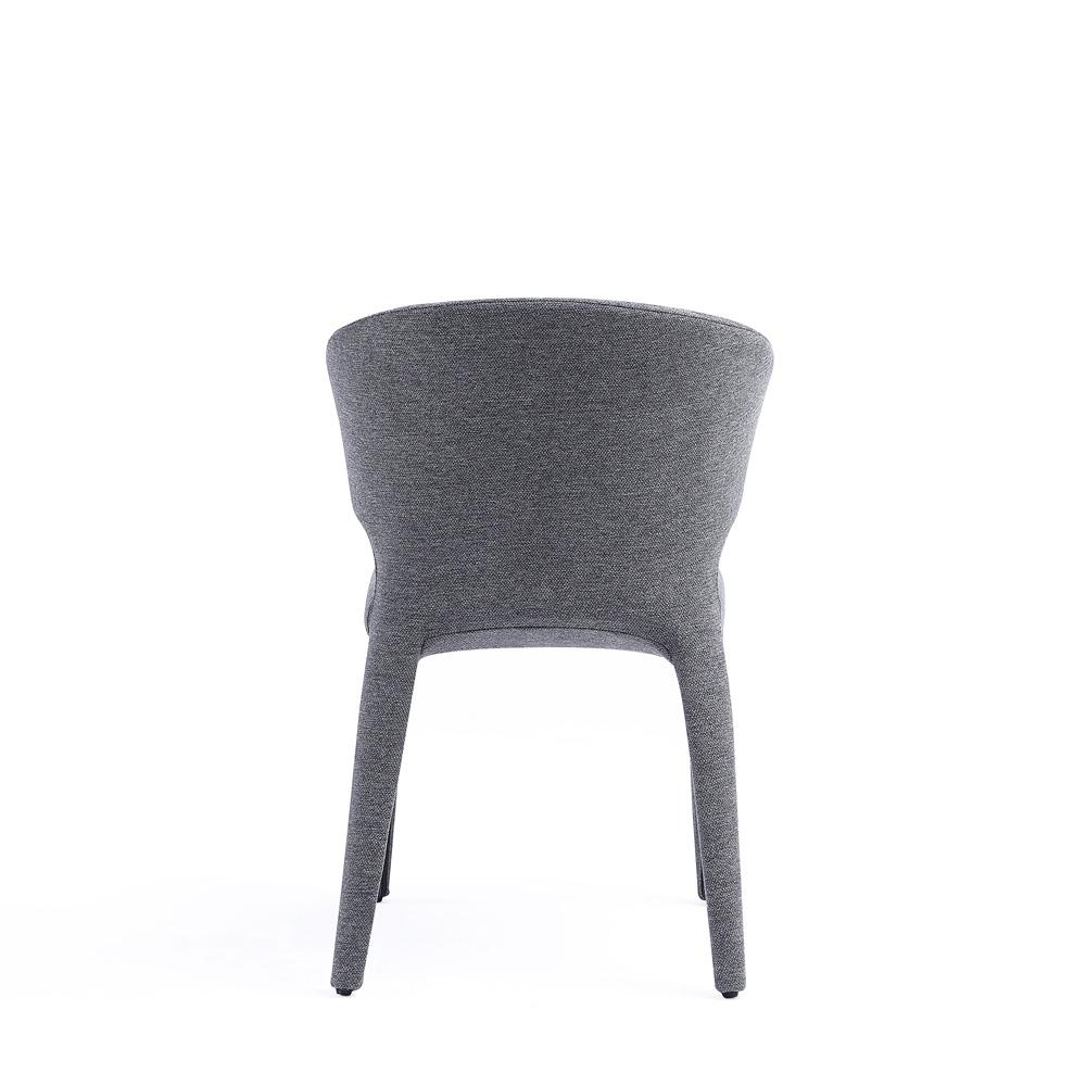 Manhattan Comfort - Conrad Woven Tweed Dining Chair with Metal Legs in Grey - Set of 4 - 2-DC031-WGY veiw 7