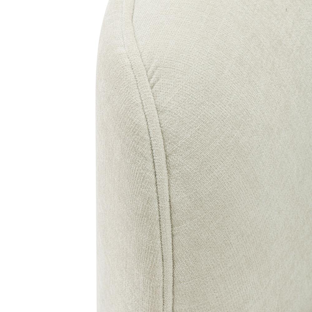 Manhattan Comfort - Daria Chenille Sofa with Metal Legs in Ivory - SF012-IV veiw 8