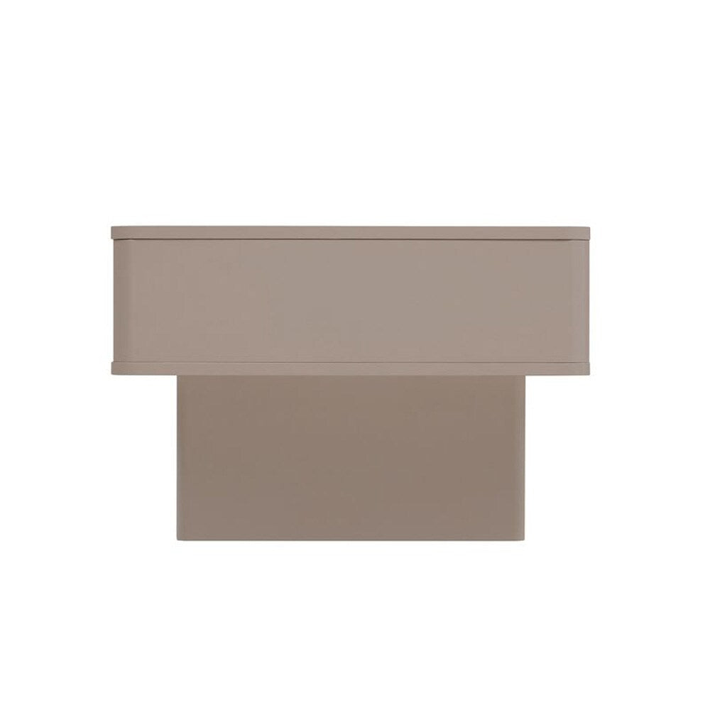 Manhattan Comfort - Ella Coffee Table with 2 Full Extension Drawers in Mocha - CT020-MO veiw 5