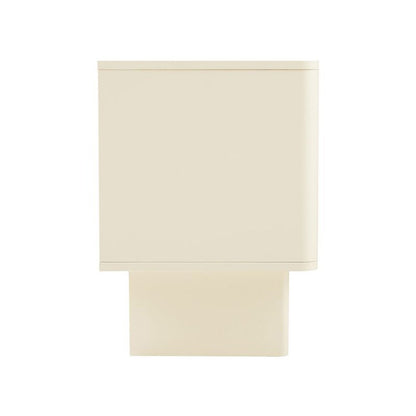Manhattan Comfort - Ella Nightstand with 2 Full Extension Drawers in Cream - Set of 2 - 2-NS005-CR veiw 5