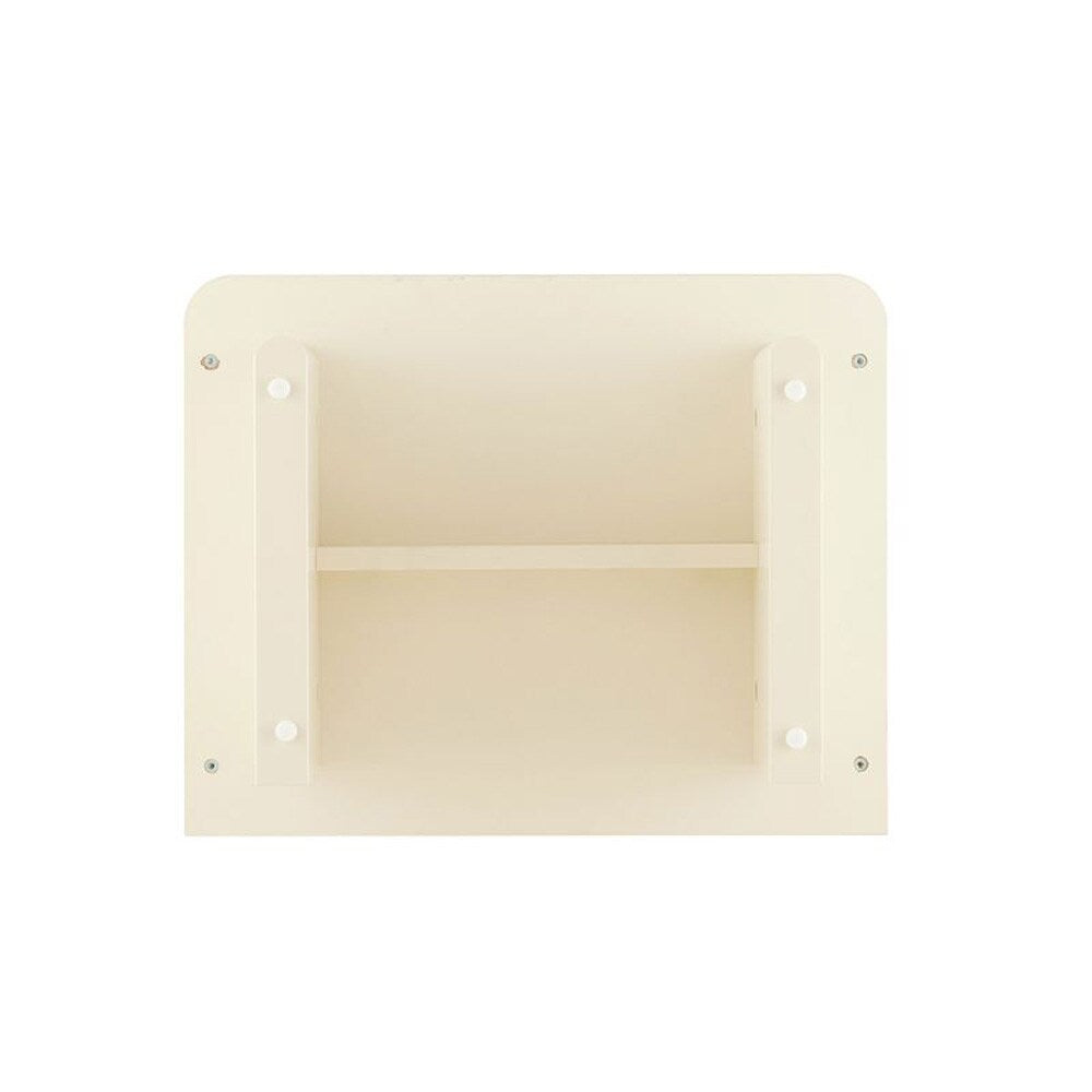 Manhattan Comfort - Ella Nightstand with 2 Full Extension Drawers in Cream - Set of 2 - 2-NS005-CR veiw 7