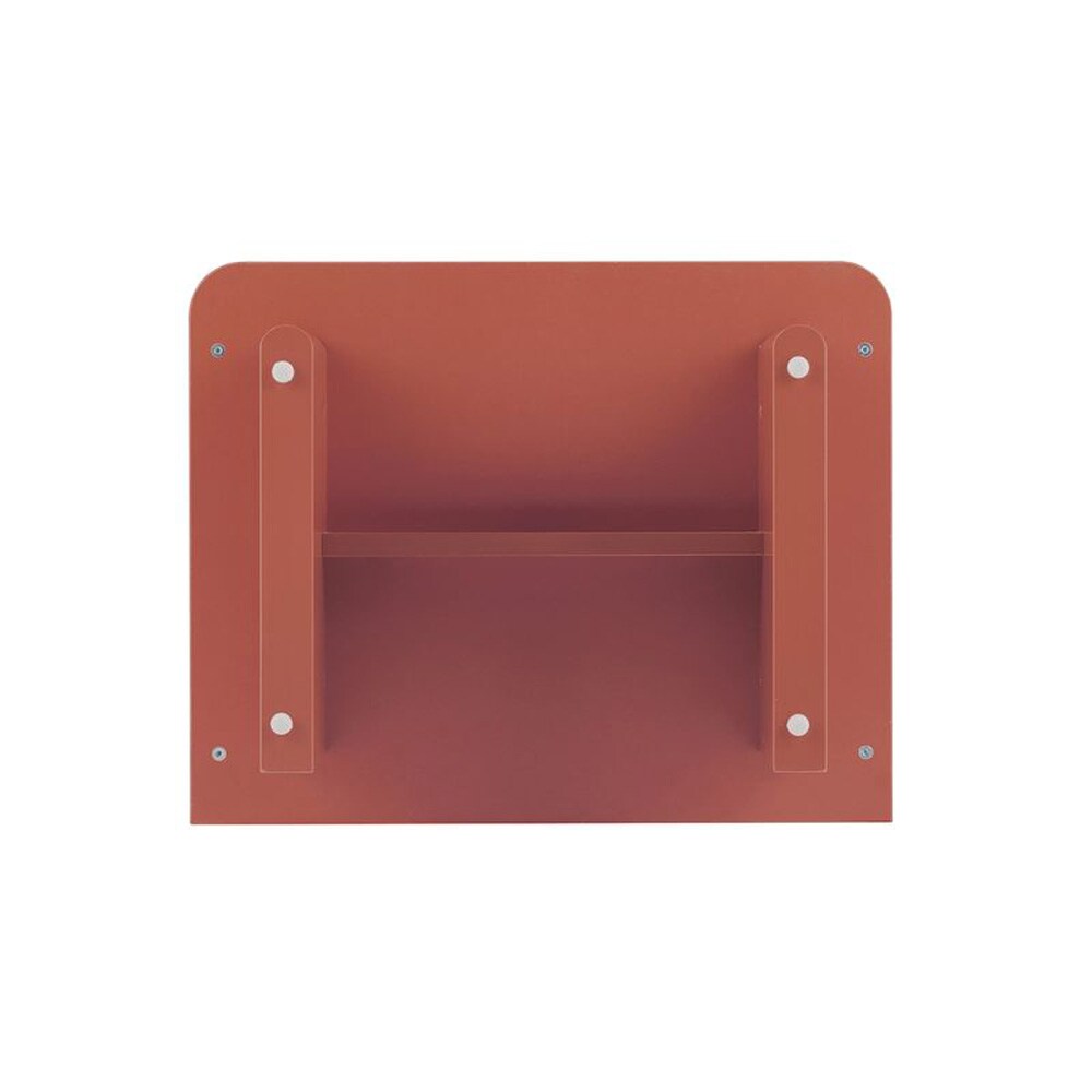 Manhattan Comfort - Ella Nightstand with 2 Full Extension Drawers in Terracotta - Set of 2 - 2-NS005-OR veiw 7