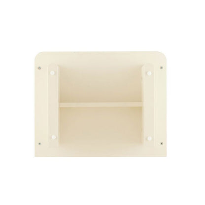 Manhattan Comfort - Ella Nightstand with 1 Full Extension Drawers in Cream - NS005-CR veiw 7