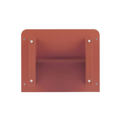 Manhattan Comfort - Ella Nightstand with 1 Full Extension Drawers in Terracotta - NS005-OR veiw 7