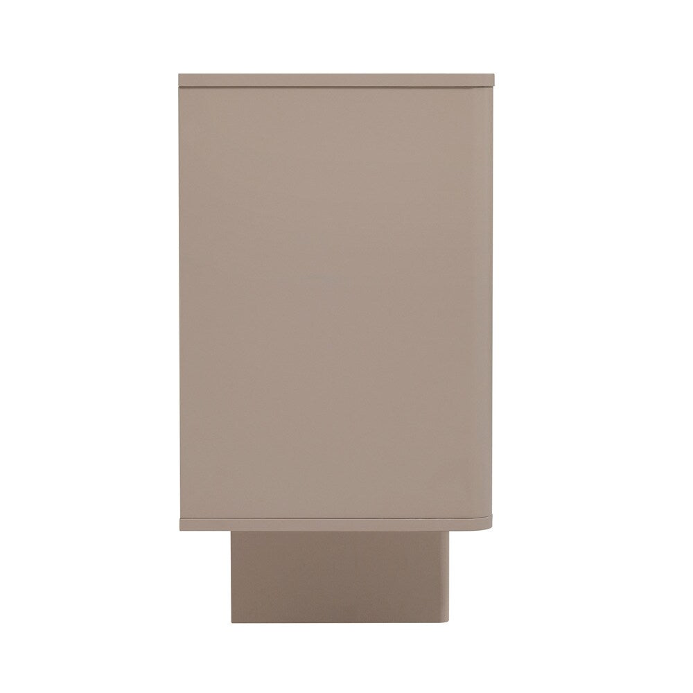 Manhattan Comfort - Ella 70.86 Sideboard with 0 Full Extension Drawers in Mocha - SB005-MO veiw 4