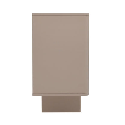 Manhattan Comfort - Ella 70.86 Sideboard with 0 Full Extension Drawers in Mocha - SB005-MO veiw 4