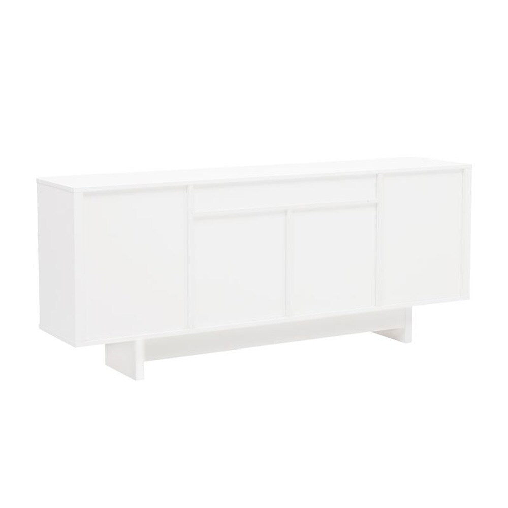 Manhattan Comfort - Ella 70.86 Sideboard with 0 Full Extension Drawers in White - SB005-WH veiw 5