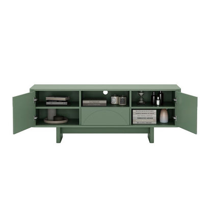 Manhattan Comfort - Ella 59 TV Stand with 1 Full Extension Drawers in Sage Green - TV007-GR veiw 8