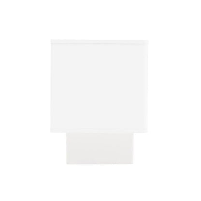 Manhattan Comfort - Ella 59 TV Stand with 1 Full Extension Drawers in White - TV007-WH veiw 4