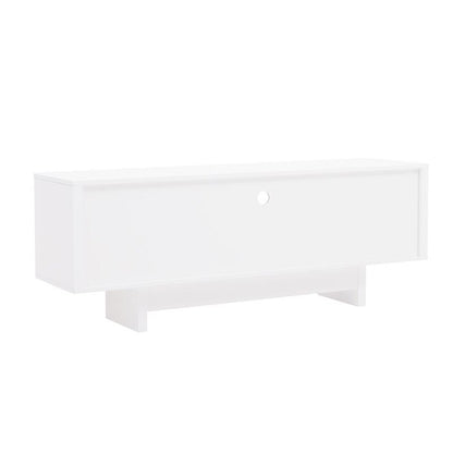 Manhattan Comfort - Ella 59 TV Stand with 1 Full Extension Drawers in White - TV007-WH veiw 5