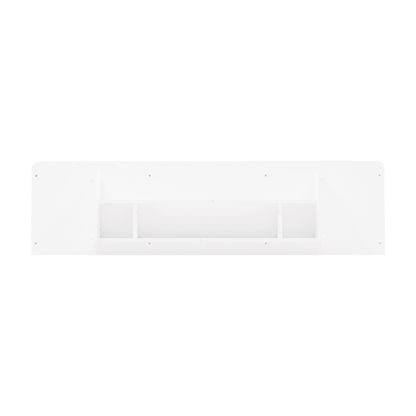 Manhattan Comfort - Ella 59 TV Stand with 1 Full Extension Drawers in White - TV007-WH veiw 7