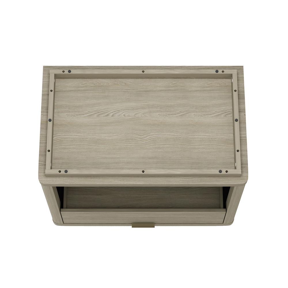 Manhattan Comfort - Evelyn 32 Nightstand 2.0 with 2 Full Extension Drawers in Natural - Set of 2 - 2-NS012-NA veiw 5