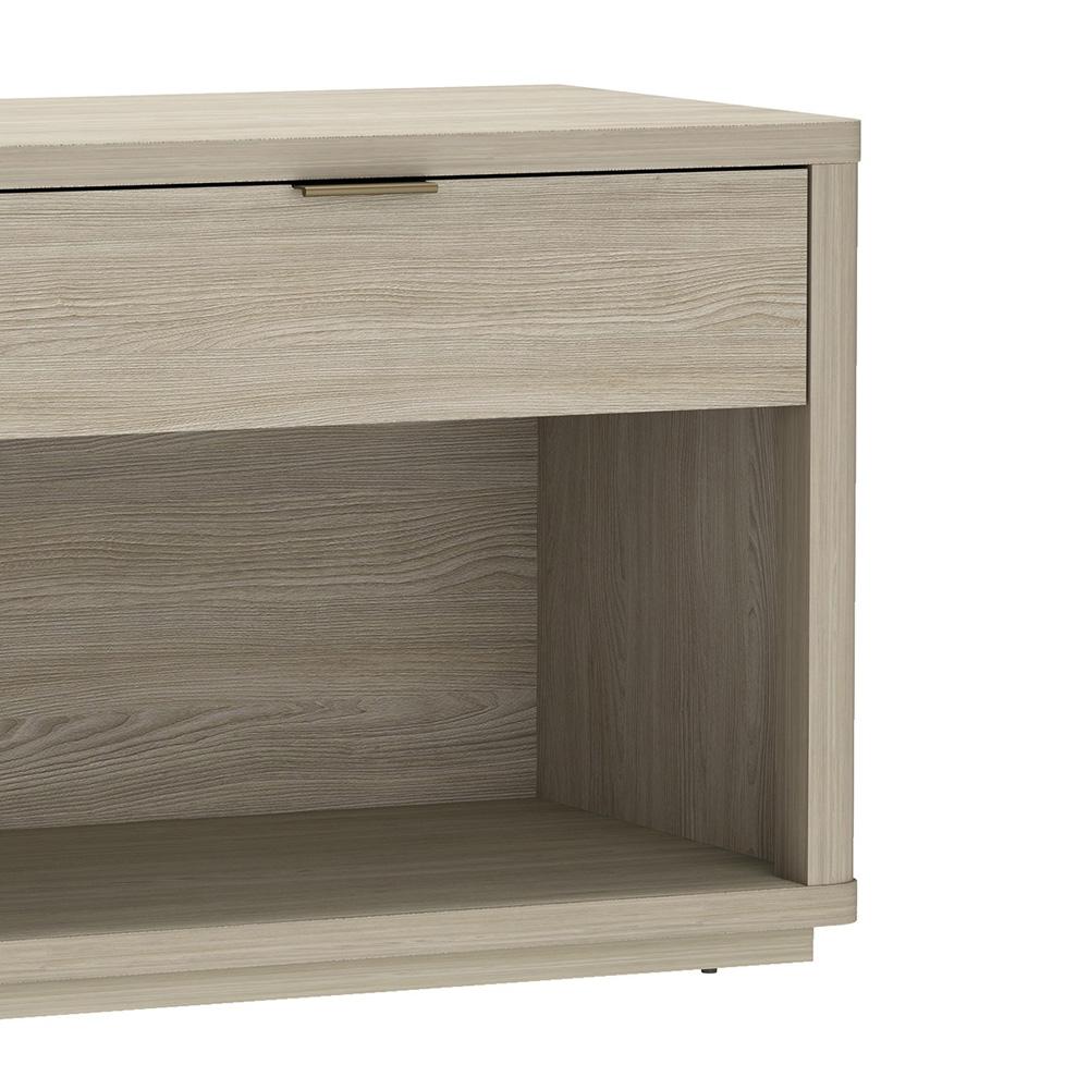 Manhattan Comfort - Evelyn 32 Nightstand 2.0 with 2 Full Extension Drawers in Natural - Set of 2 - 2-NS012-NA veiw 8