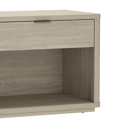 Manhattan Comfort - Evelyn 32 Nightstand 2.0 with 2 Full Extension Drawers in Natural - Set of 2 - 2-NS012-NA veiw 8