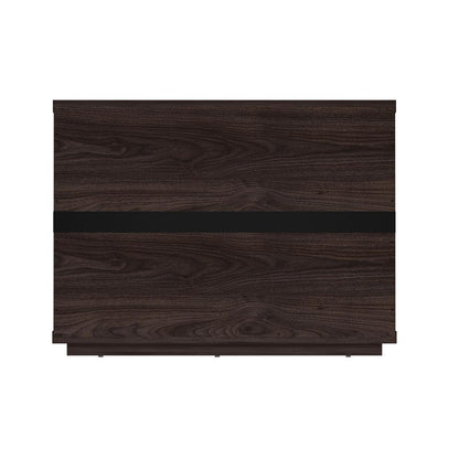 Manhattan Comfort - Evelyn 32 Nightstand 4.0 with 6 Full Extension Drawers in Brown - Set of 2 - 2-NS014-BR veiw 6