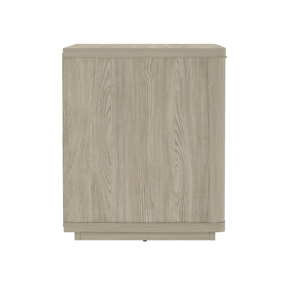 Manhattan Comfort - Evelyn 32 Nightstand 2.0 with 1 Full Extension Drawers in Natural - NS012-NA veiw 4