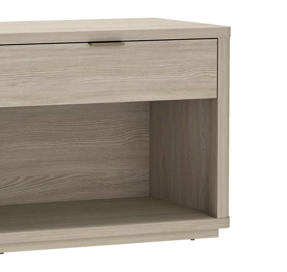 Manhattan Comfort - Evelyn 32 Nightstand 2.0 with 1 Full Extension Drawers in Natural - NS012-NA veiw 8
