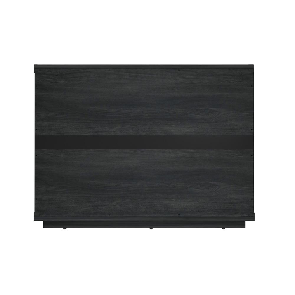 Manhattan Comfort - Evelyn 32 Nightstand 4.0 with 3 Full Extension Drawers in Charcoal Grey - NS014-CH veiw 6