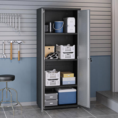 Manhattan Comfort - Fortress Garage Cabinet with 4 Adjustable Shelves in Grey - 1GMCF veiw 9