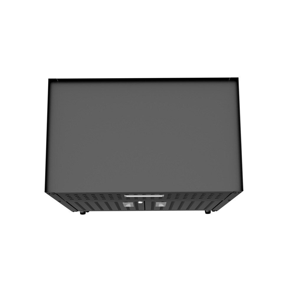 Manhattan Comfort - Fortress Garage Cabinet with 1 Full Extension Drawers in Charcoal Grey - 2GMCC-CH veiw 5