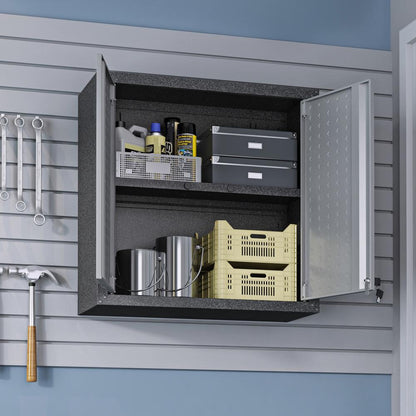 Manhattan Comfort - Fortress Garage Cabinet with 2 Adjustable Shelves in Grey - 5GMC veiw 9